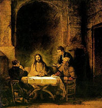 jezus en emmaus